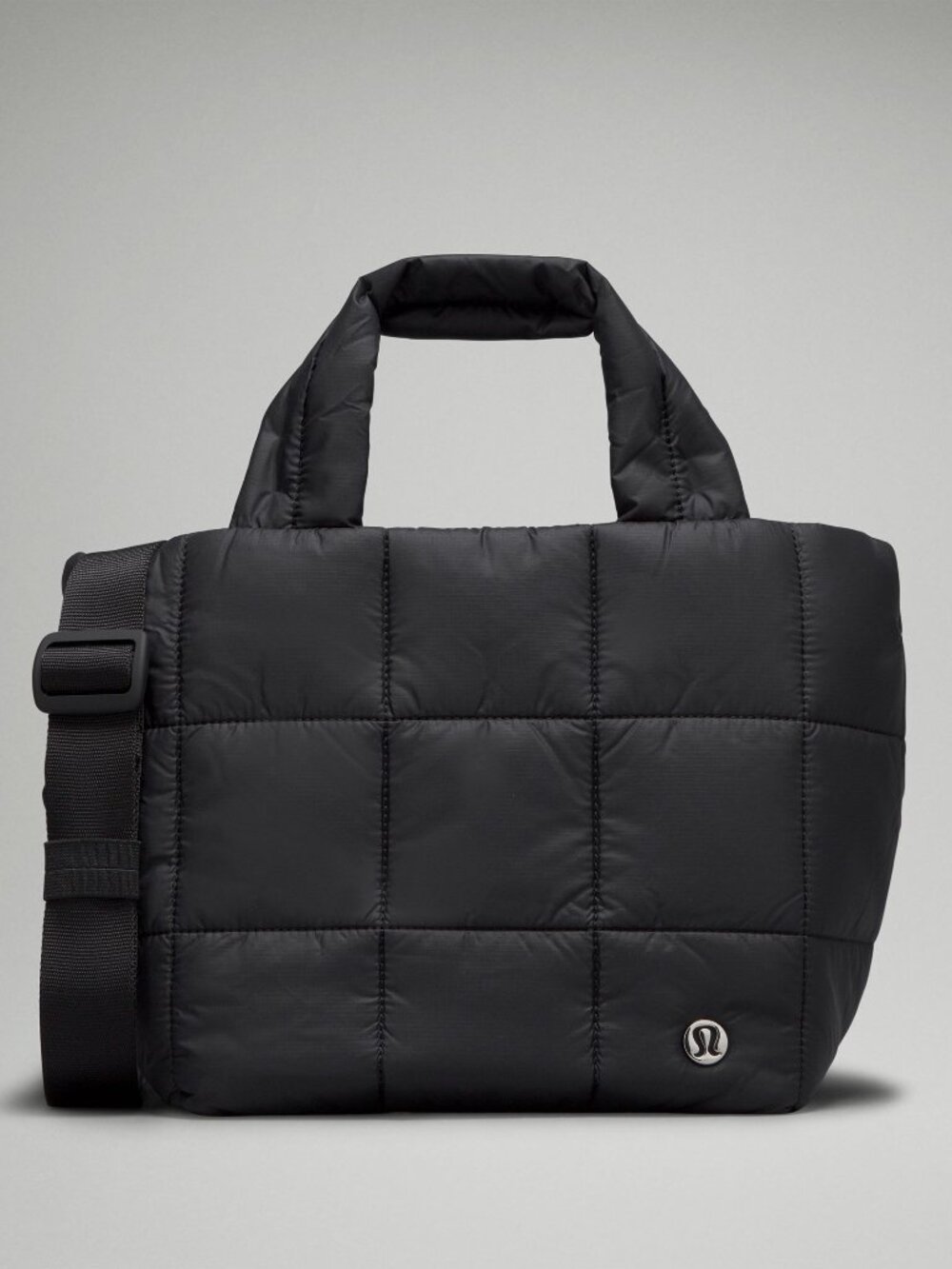 lululemon Quilted Grid Wunder Puff Mini Tote Bag